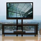 Omnimount Moda Echo 50-FP-50 Raised Flat Panel Mount TV Stand - Espresso