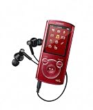 41HyCaZnbSL. SL160  Sony NWZ E464R Video Walkman (8GB, USB, Mikrofon) rot