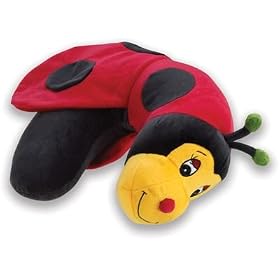 Ladybug Neck Pillow