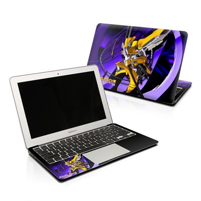 FFS Gundam YB Design Protector Skin Decal Sticker for Apple MacBook Pro 17 inch (Original, SEPARATE TRACKPAD button)