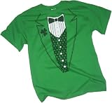 Irish Tuxedo -- St. Patricks Day Adult T-Shirt