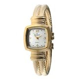 Women Gold Watch, Peugeot Womens Gold-Tone Cuff Watch