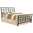 Klein Metal Sleigh Bed - Black (Eastern King)&nbsp;