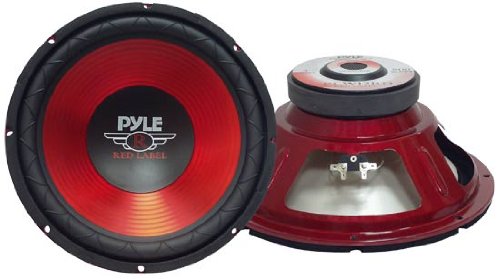 PYLE PLW-10RD Red Label High Performance Subwoofer