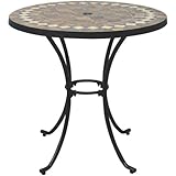 マーブルモザイクテーブル 76cm