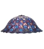 28W Tiffany Peacock Feathers Shade