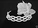 Bridal Wedding Lattice Choker Necklace White Swarovski Pearls