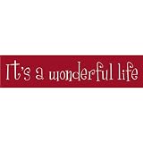 It's a Wonderful Life - Red/ White (24