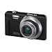 Casio Exilim EX-ZS100 Digitalkamera (14 Megapixel, 12,5-fach opt. Zoom, 6,9 cm (2,7 Zoll) Display, bildstabilisiert) schwarz