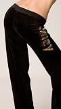 Juicy Couture Black Origianl Pant JC Sequin