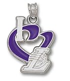 Los Angeles Lakers NBA Sterling Silver 3/4 Charm
