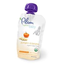 Plum Organics Baby Food, Pumpkin & Banana, 4.22-Ounce Pouches (Pack of 24)
From Plum Organics
