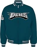 Philadelphia Eagles Full-Zip Reversible Microfiber Varsity Jacket