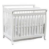 Emily Convertible Mini Crib - White