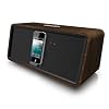sonoro cuboDock Holzfurnier Walnuss/Schwarz