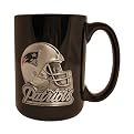 New England Patriots Mugs Set of 2 - Black