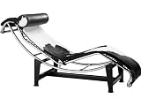 Corbusier Pony Leather Chaise