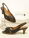 Edler COMMA Slingpumps dunkelblau