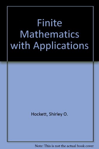 finite mathematics with applications