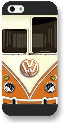 UniqueBox Customized Black Frosted VW Minibus iPhone 5 5s case