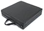Duro-Med Deluxe Seat Lift with Black Leatherette Cover, Black