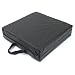 Duro-Med Deluxe Seat Lift with Black Leatherette Cover, Black