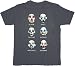 Batman Dark Knight Goon Clown Masks Gray T-shirt Tee