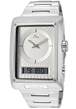 EVISU Men's EV-7014-22 Shinzo Ana-Digi Stainless Steel Watch