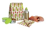 Kids Konserve Caterpillar Go Wild Waste-Free Lunch Kit