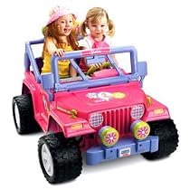 Fisher-Price Power Wheels Barbie Jammin' Jeep