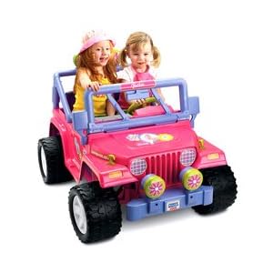 Power Wheels Barbie Jammin Jeep