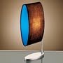 Blue Mood Light Box Table Lamp