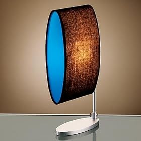 Blue Mood Light Box Table Lamp