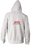 LAWYERS DO IT IN THEIR BREIFS! Adult Zippered Hooded (Hoody) Sweatshirt Fleece Jacket In Various Colors