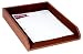 Tan Leather Letter Tray
