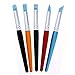Monique 5Pcs Silicone Oil Paint Pens Set Watercolor Drawing Pens Art Painting Brushes Sculpture Pens