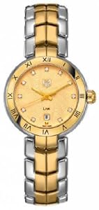 Women Watch Tag Heuer WAT1451BB0955 Link Link Two Tone Stainless Steel Case and