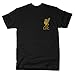 Official Liverpool FC Steven Gerrard Hero T-Shirt Black