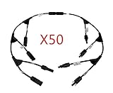 Anlighter® 4 作品太陽 MC4 太陽コネクタ 4 分岐並列 4 ブランチ(50 個セット)