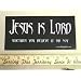Jesus is Lord Wether You Belive It Or Not Christian Bumper Sticker