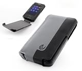 E-volve Tuff-Grip slim-line leather case cover for Sony Walkman Series X - (Executive suite)