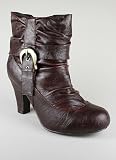 Slouchy Buckle Strap Boot