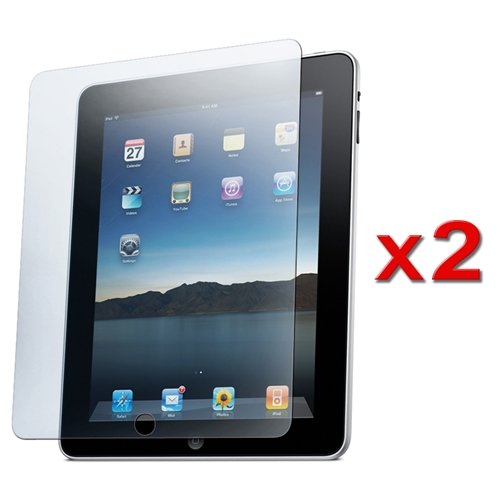 CTCstore Apple iPad AcaseView Anti-Glare Protective Screen Films, 2-Pack