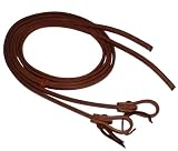 SPLIT REINS, LATIGO LEATHER, WATER LOOP ENDS
