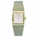 Skagen Ladies Quartz Analogue Vertically Brushed Silver Dial Stainless Steel Case and Mesh Strap Watch