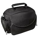 Opteka Microfiber Deluxe Photo/Video Camera Gadget Bag for Canon, Nikon, Sony, Olympus, Kodak, Panasonic, and Fuji Digital Cameras