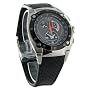 Seiko Sportura Kinetic Mens Chrono Date SS Watch #SNL043P2