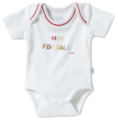 Kanz Body 1/ 4 Arm Unisex - Baby Babybekleidung/ Unterwsche/ Bodys, Gr. 50, Wei (bright white 1000)