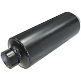 Hushpower 14020100 Pro Series Muffler - 4.00 Center In / 4.00 Center Out - Aggressive Sound