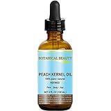 PEACH KERNEL OIL. 100% Pure / Natural / Undiluted / Refined Cold Pressed Carrier Oil for Skin, Hair, Massage and Nail Care. 4 Fl. oz-120 ml.
